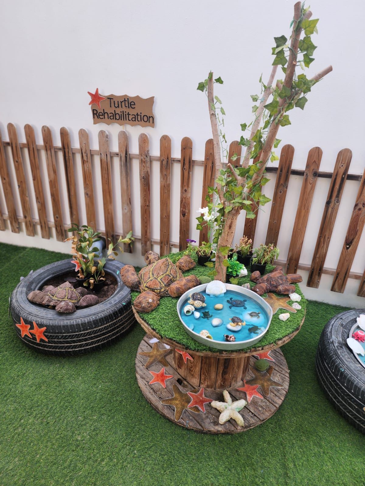 british nursery in dubai with activities Earth Day at The Wonder Years Nursery Sports City.